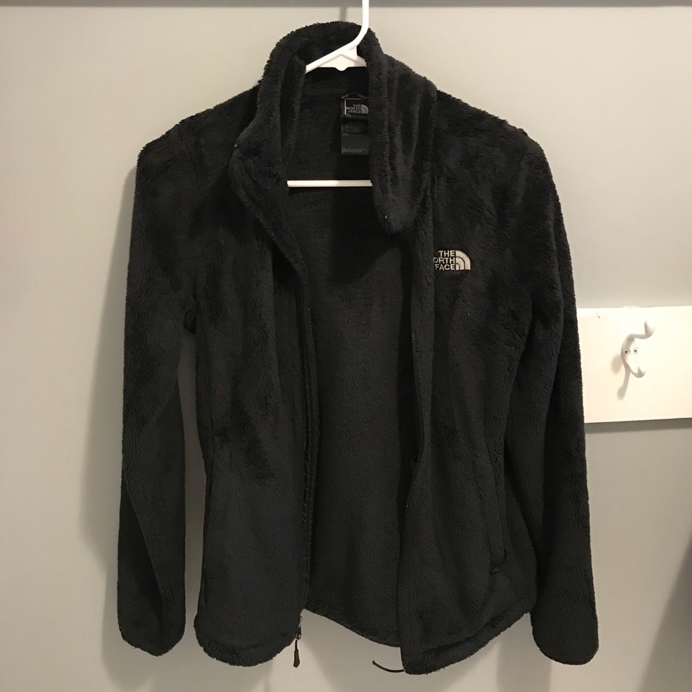 xs black northface